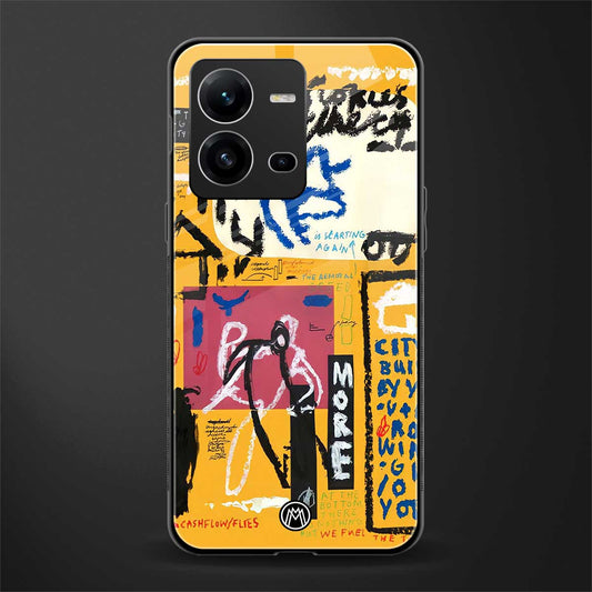 daily dose of motivation back phone cover | glass case for vivo v25-5g