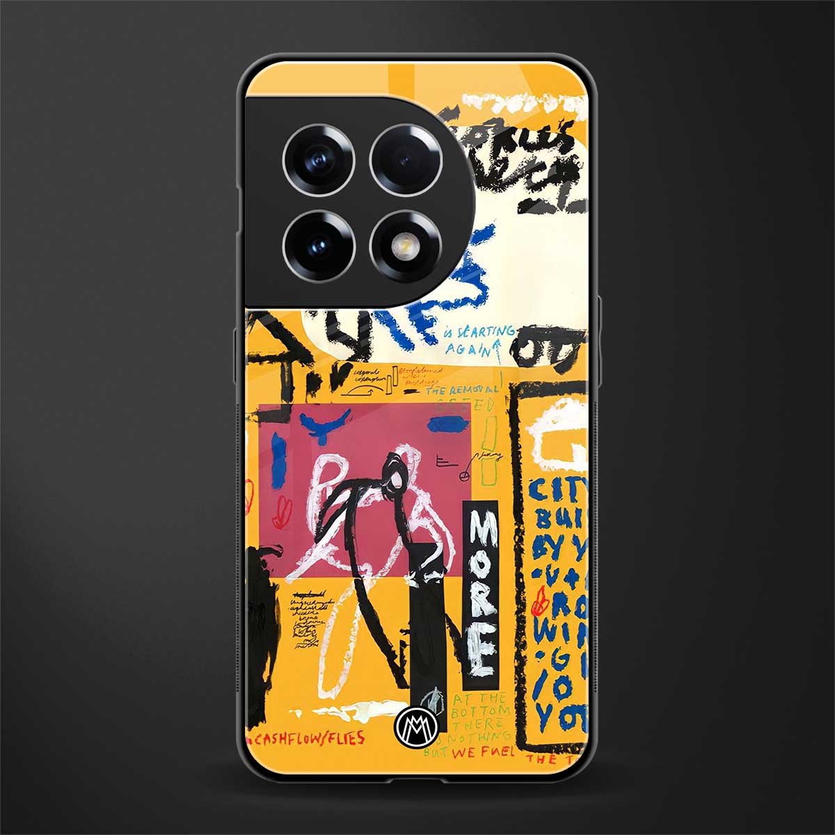 daily dose of motivation back phone cover | glass case for oneplus 11r