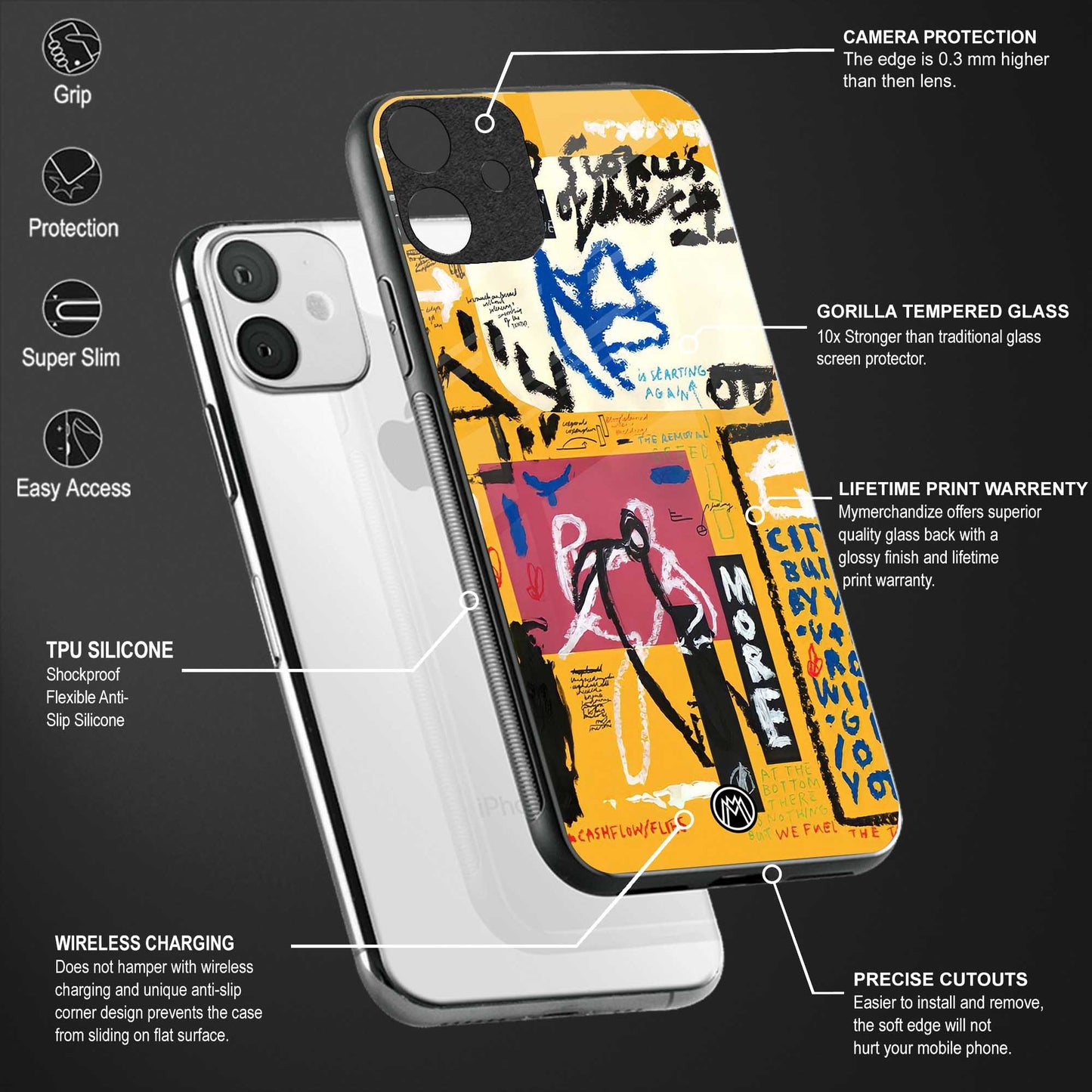 daily dose of motivation glass case for redmi 9i image-4