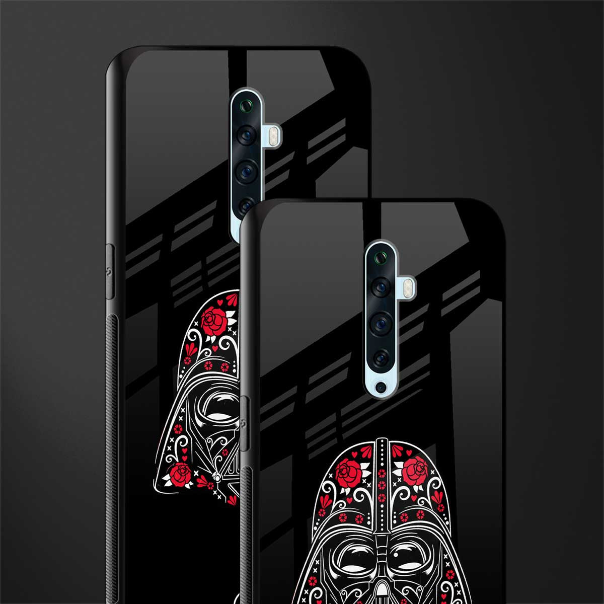 darth vader glass case for oppo reno 2f image-2