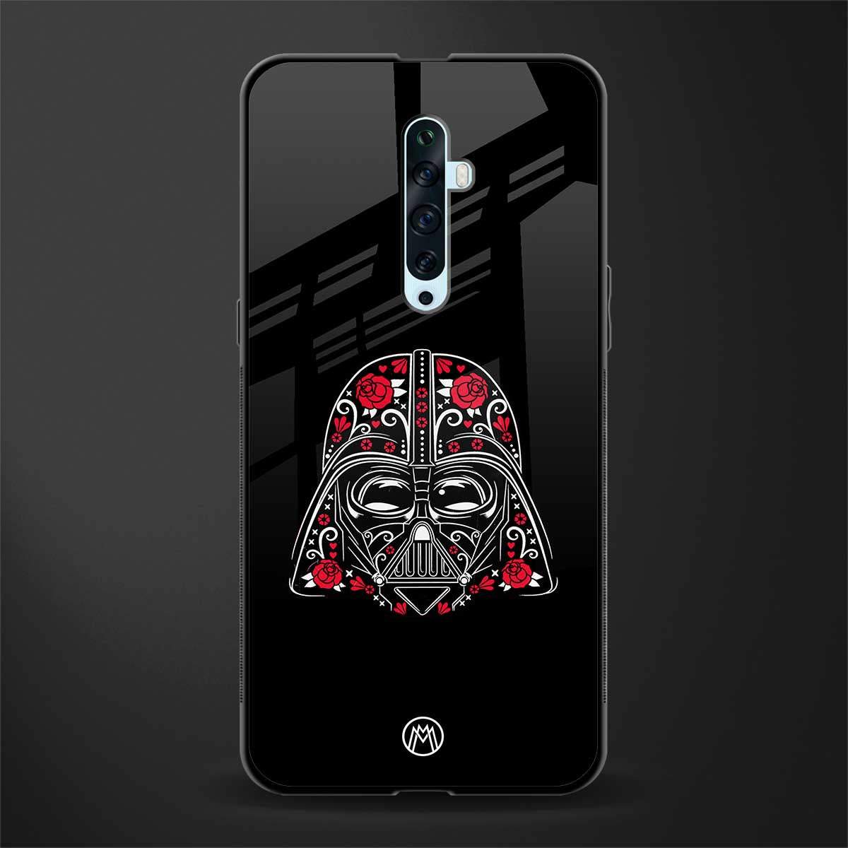 darth vader glass case for oppo reno 2f image