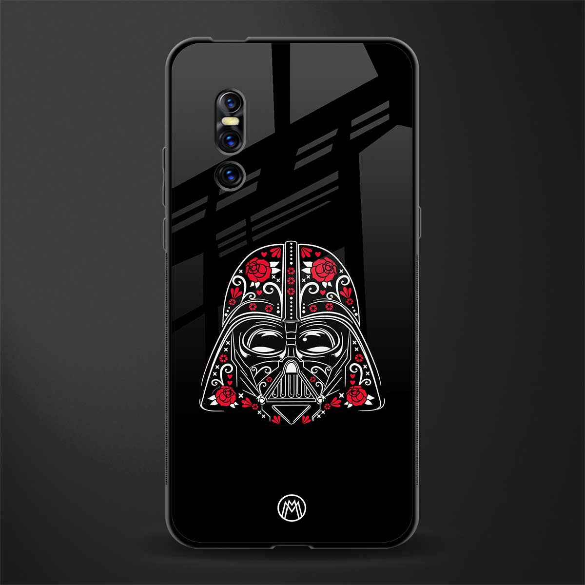 darth vader glass case for vivo v15 pro image