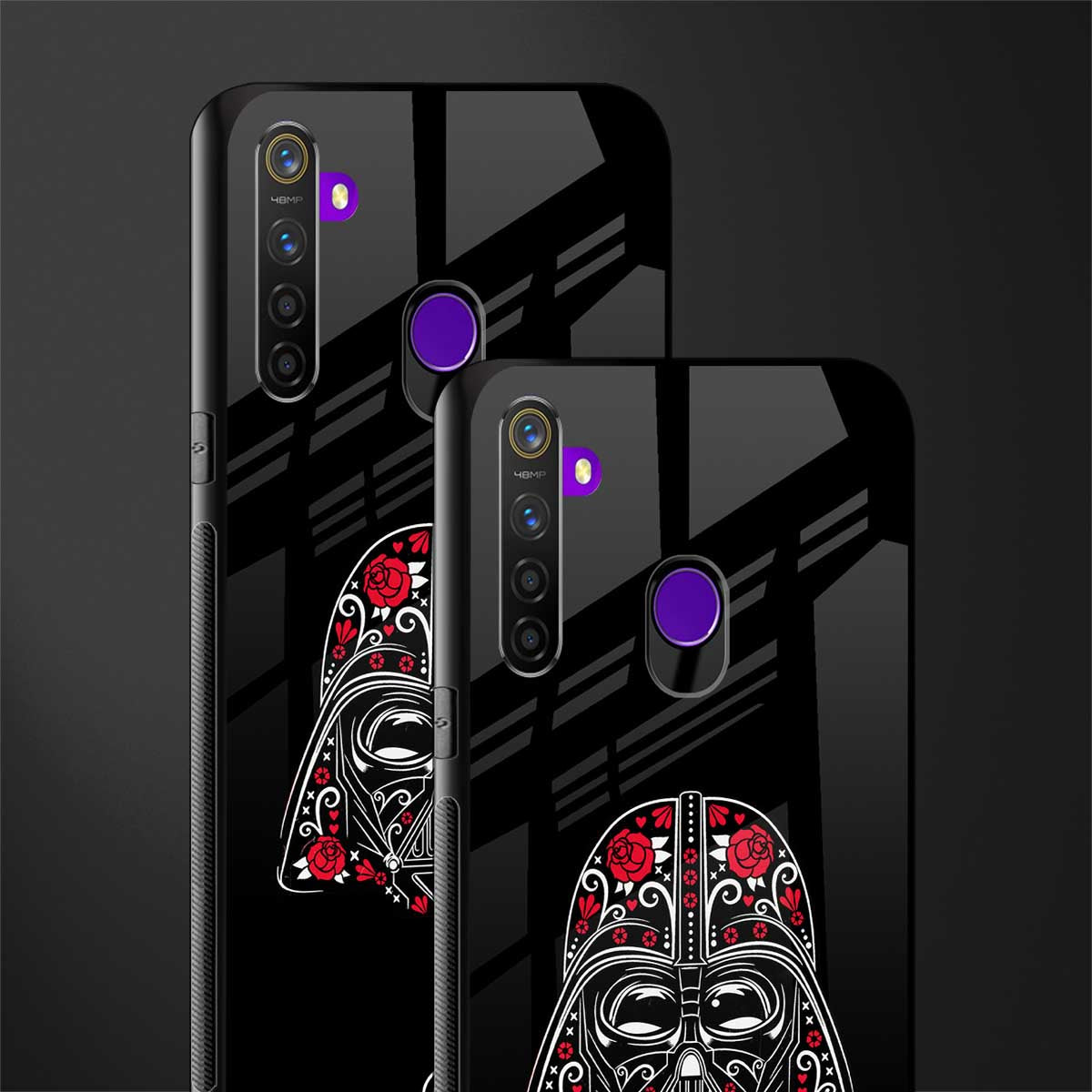 darth vader glass case for realme 5s image-2