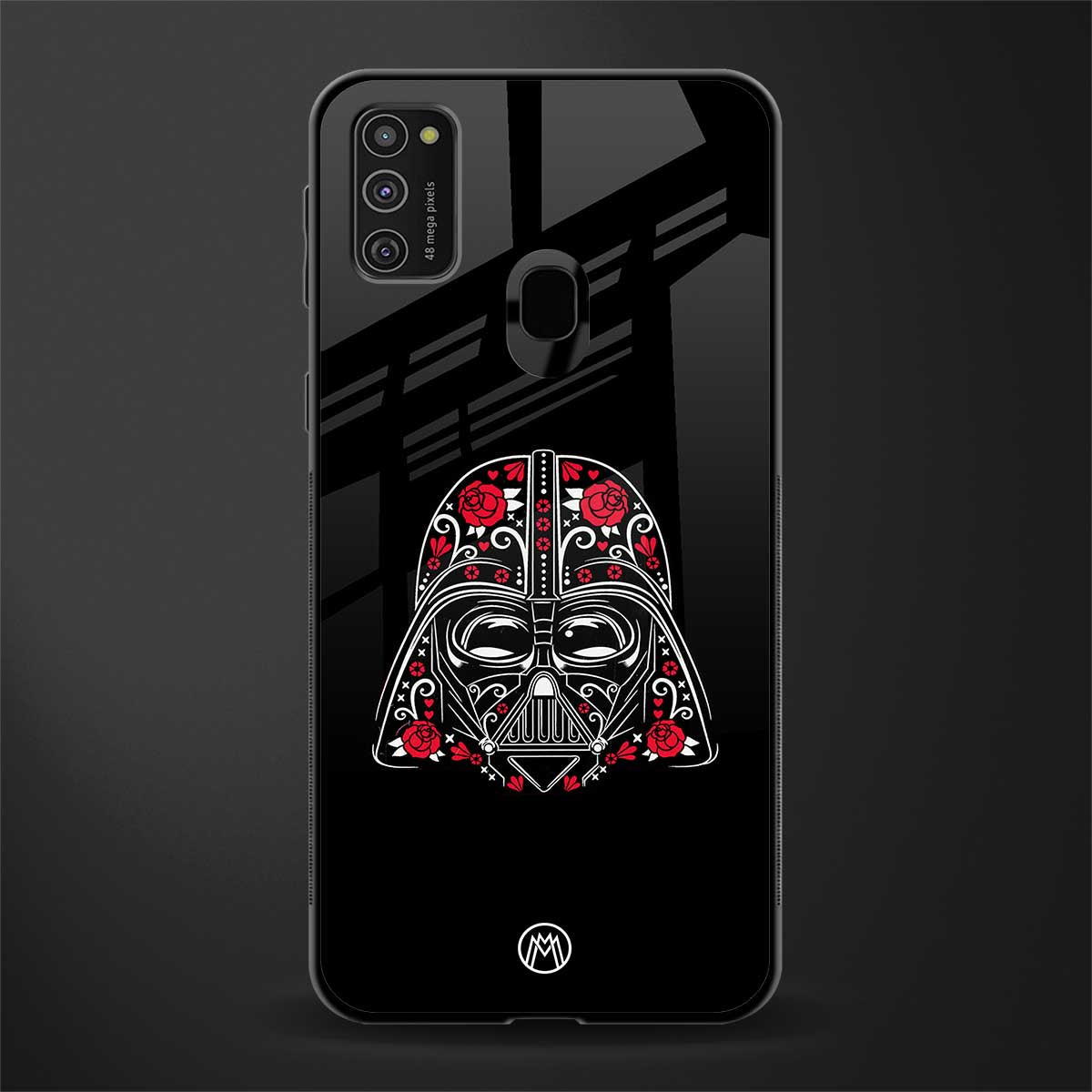 darth vader glass case for samsung galaxy m21 image