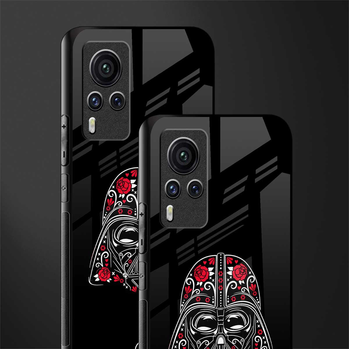 darth vader glass case for vivo x60 pro image-2