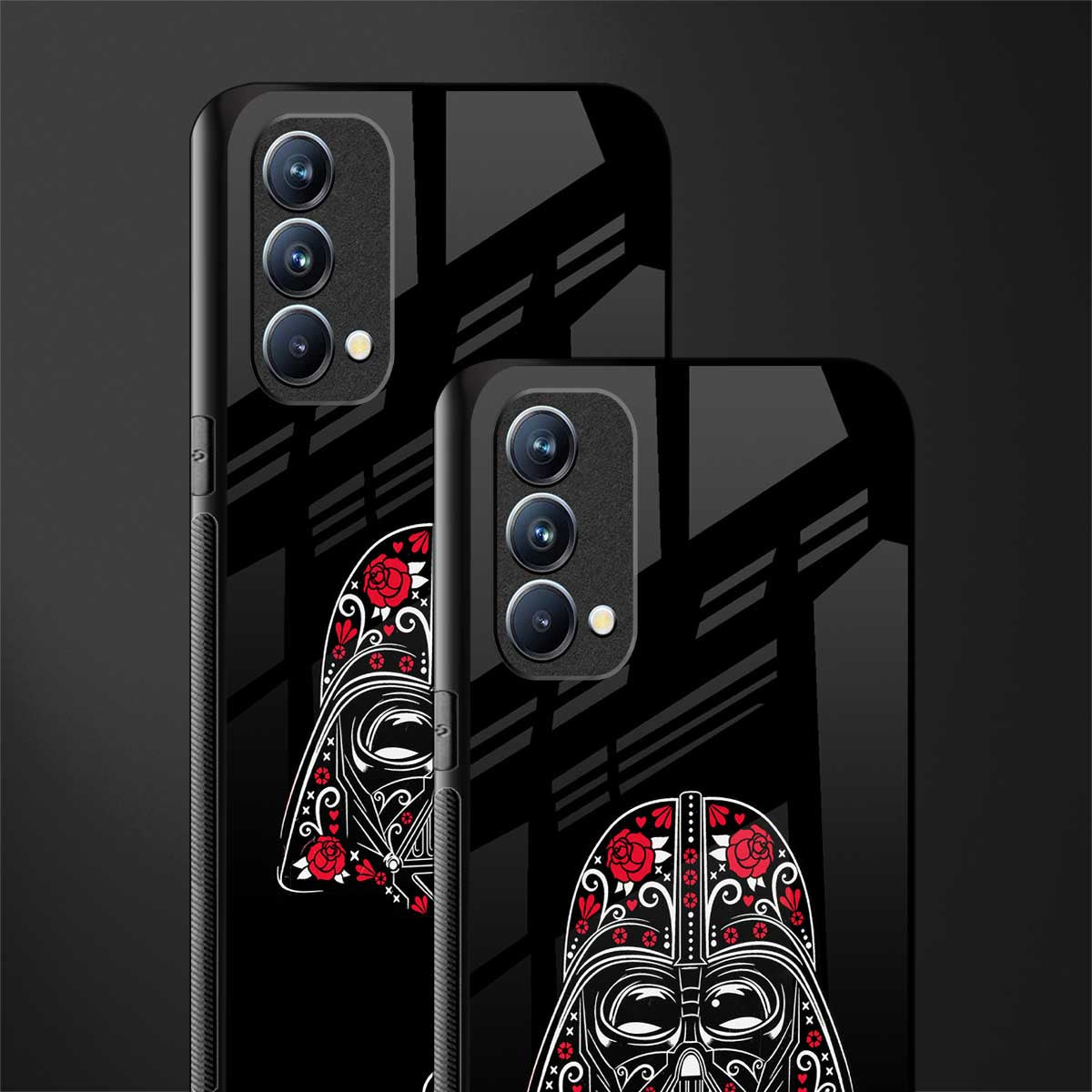 darth vader glass case for oppo f19s image-2