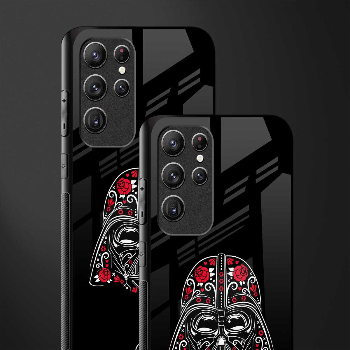 darth vader glass case for samsung galaxy s22 ultra 5g image-2