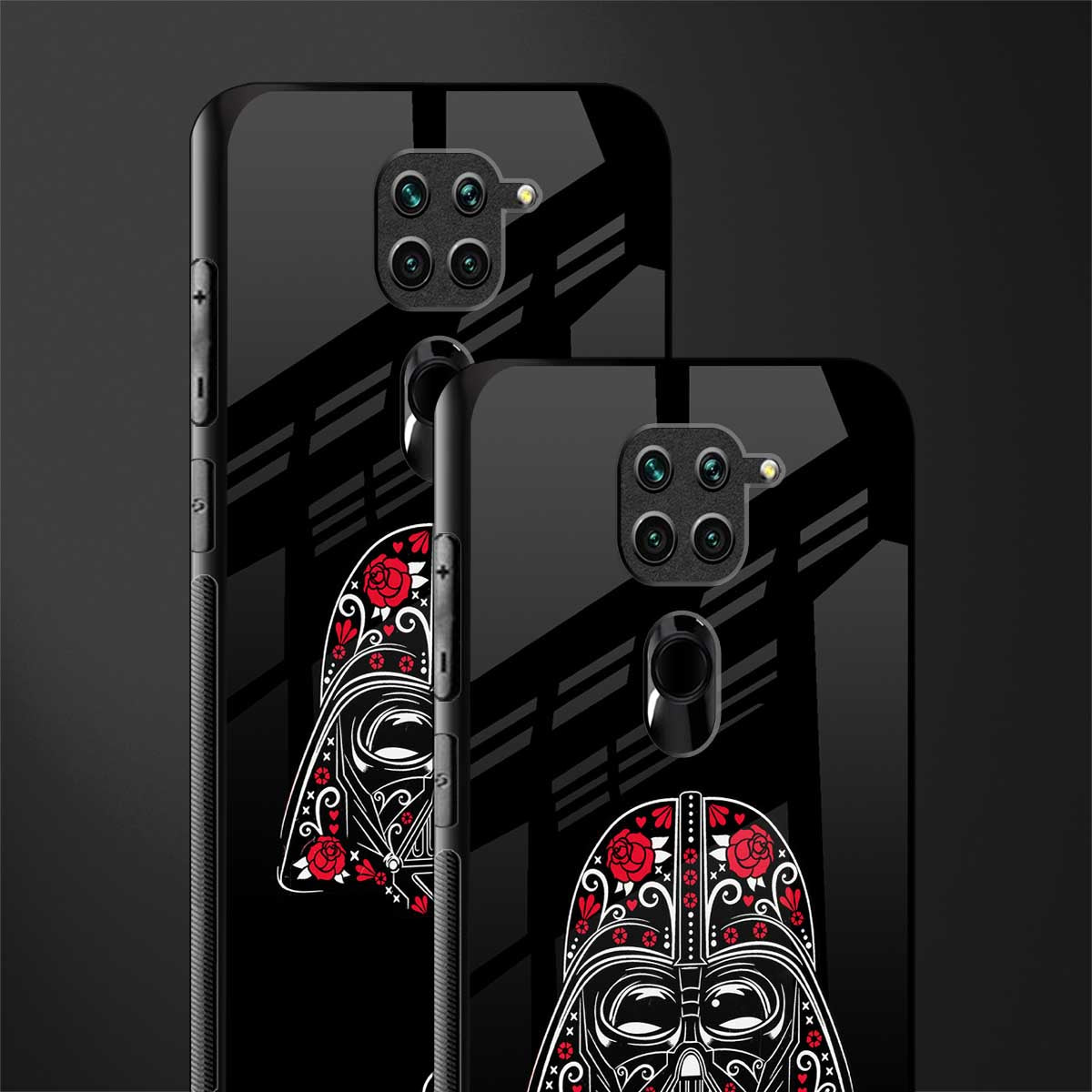darth vader glass case for redmi note 9 image-2