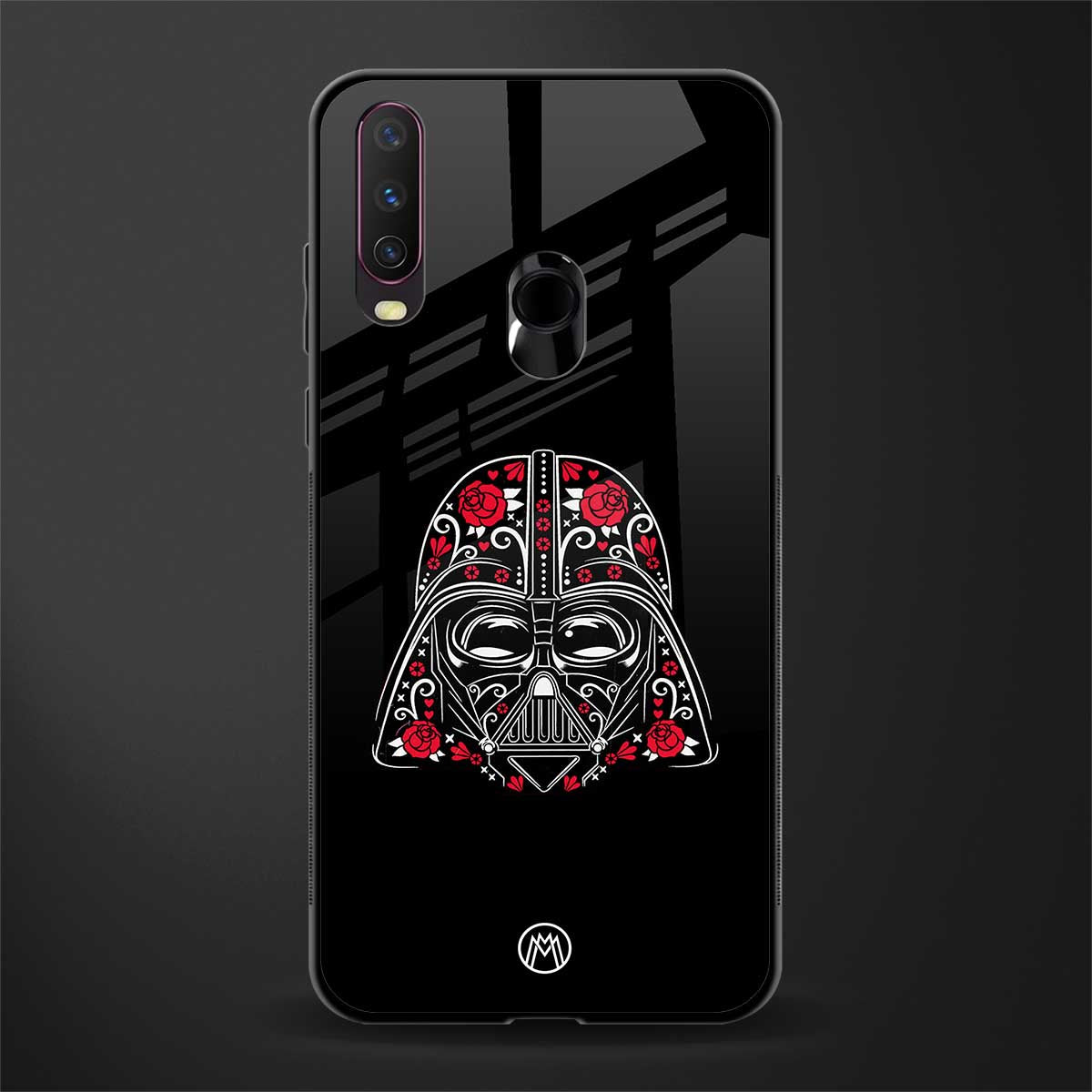 darth vader glass case for vivo y15 image