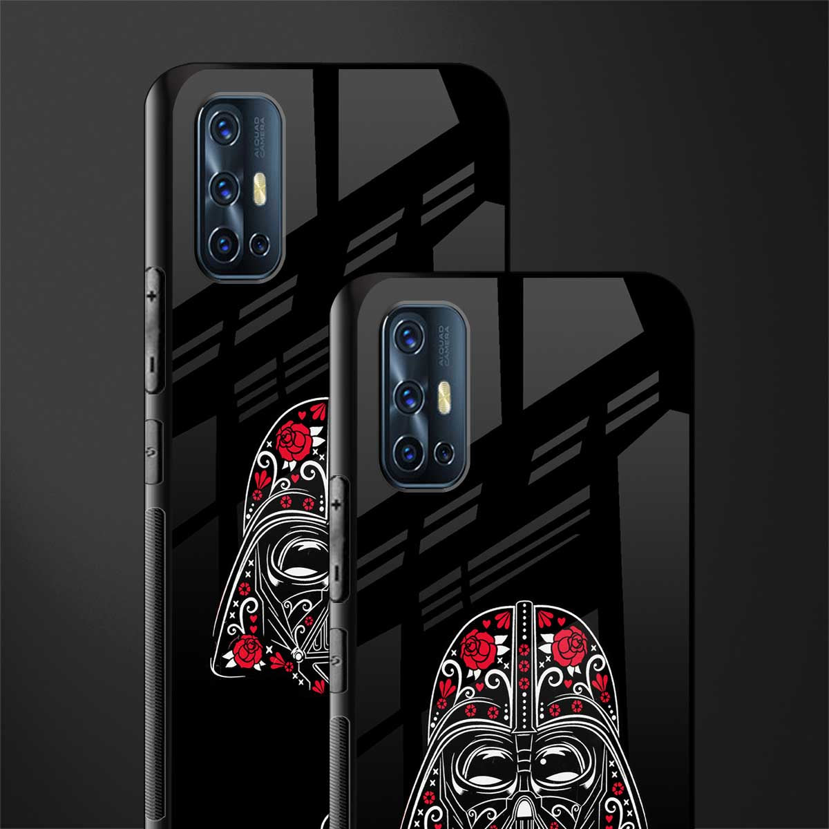 darth vader glass case for vivo v17 image-2