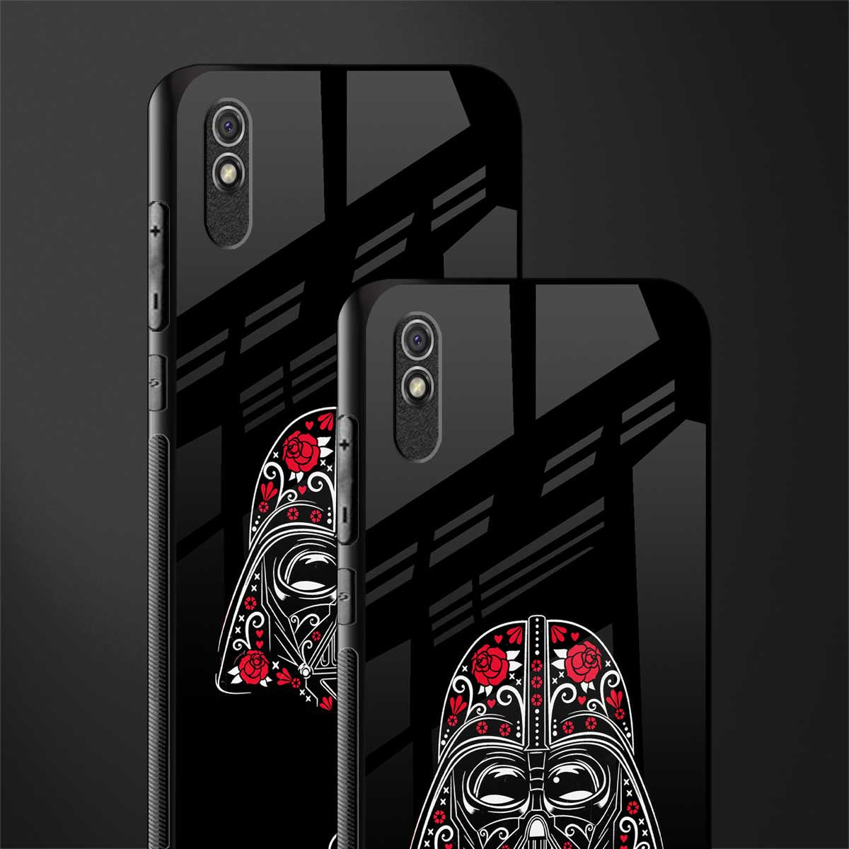 darth vader glass case for redmi 9i image-2