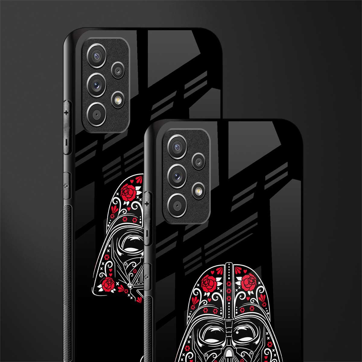 darth vader glass case for samsung galaxy a72 image-2