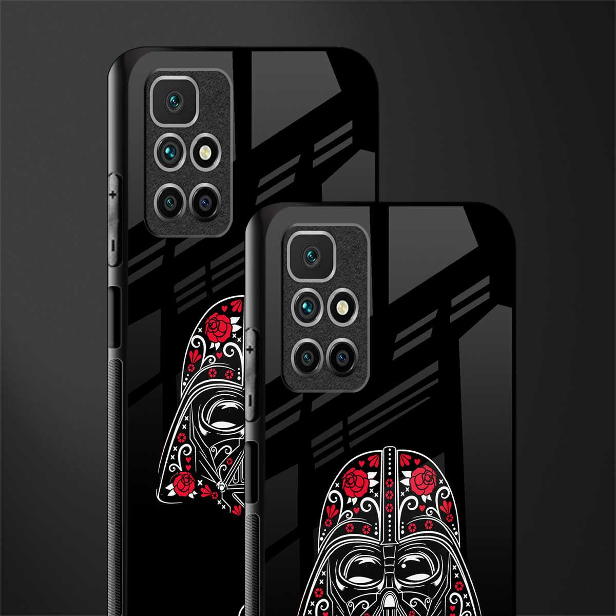 darth vader glass case for redmi 10 prime image-2