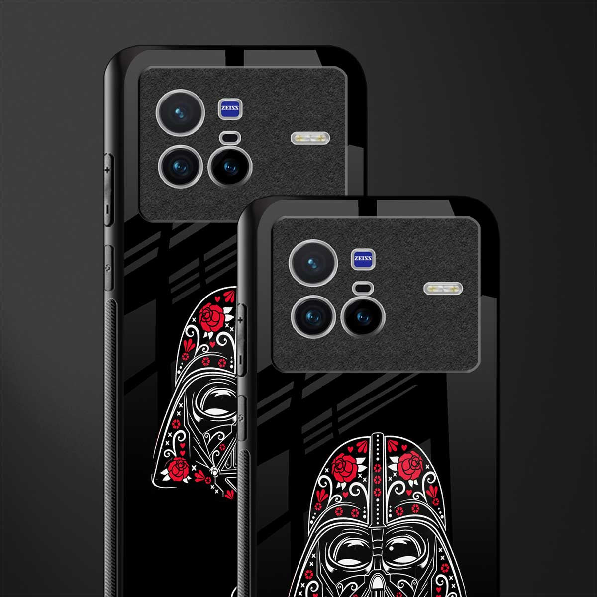 darth vader glass case for vivo x80 image-2
