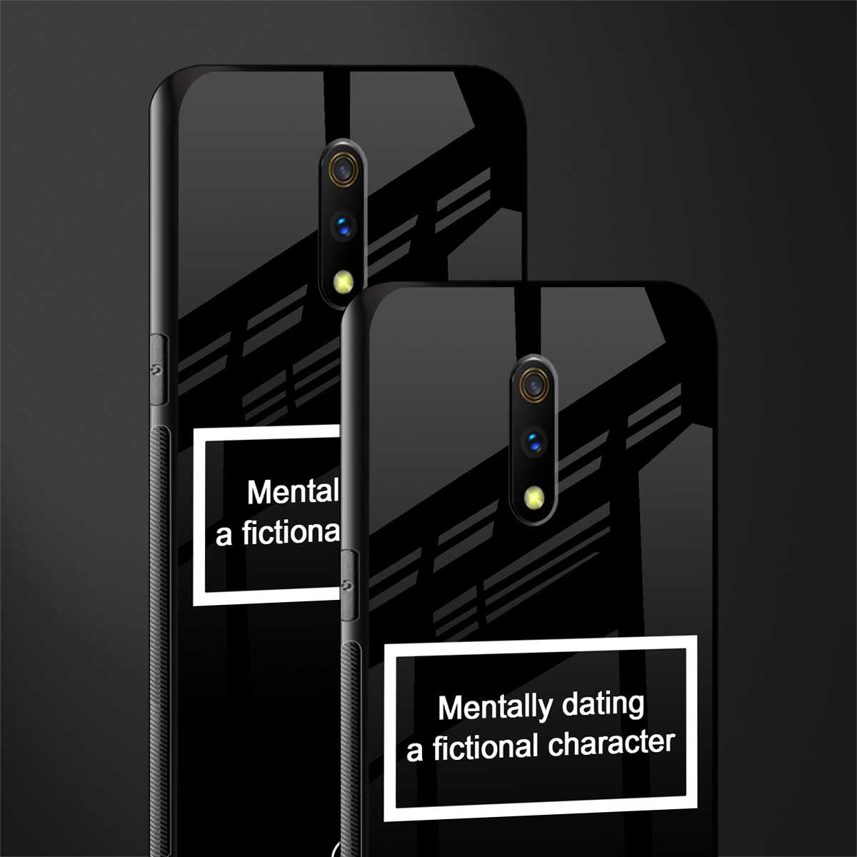 dating a fictional character black glass case for oppo k3 image-2