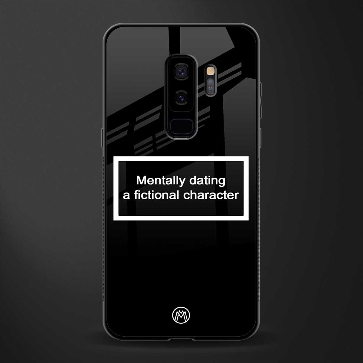 dating a fictional character black glass case for samsung galaxy s9 plus image