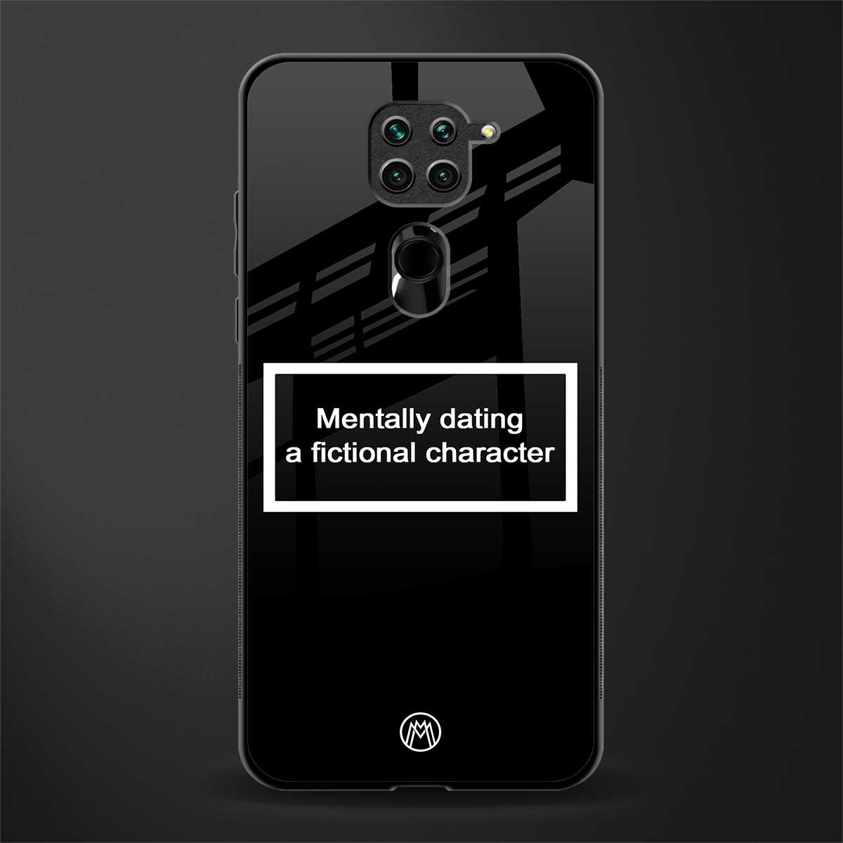 dating a fictional character black glass case for redmi note 9 image
