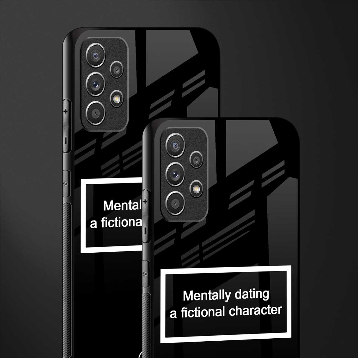 dating a fictional character black glass case for samsung galaxy a72 image-2
