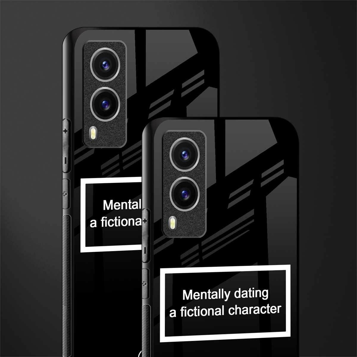 dating a fictional character black glass case for vivo v21e 5g image-2