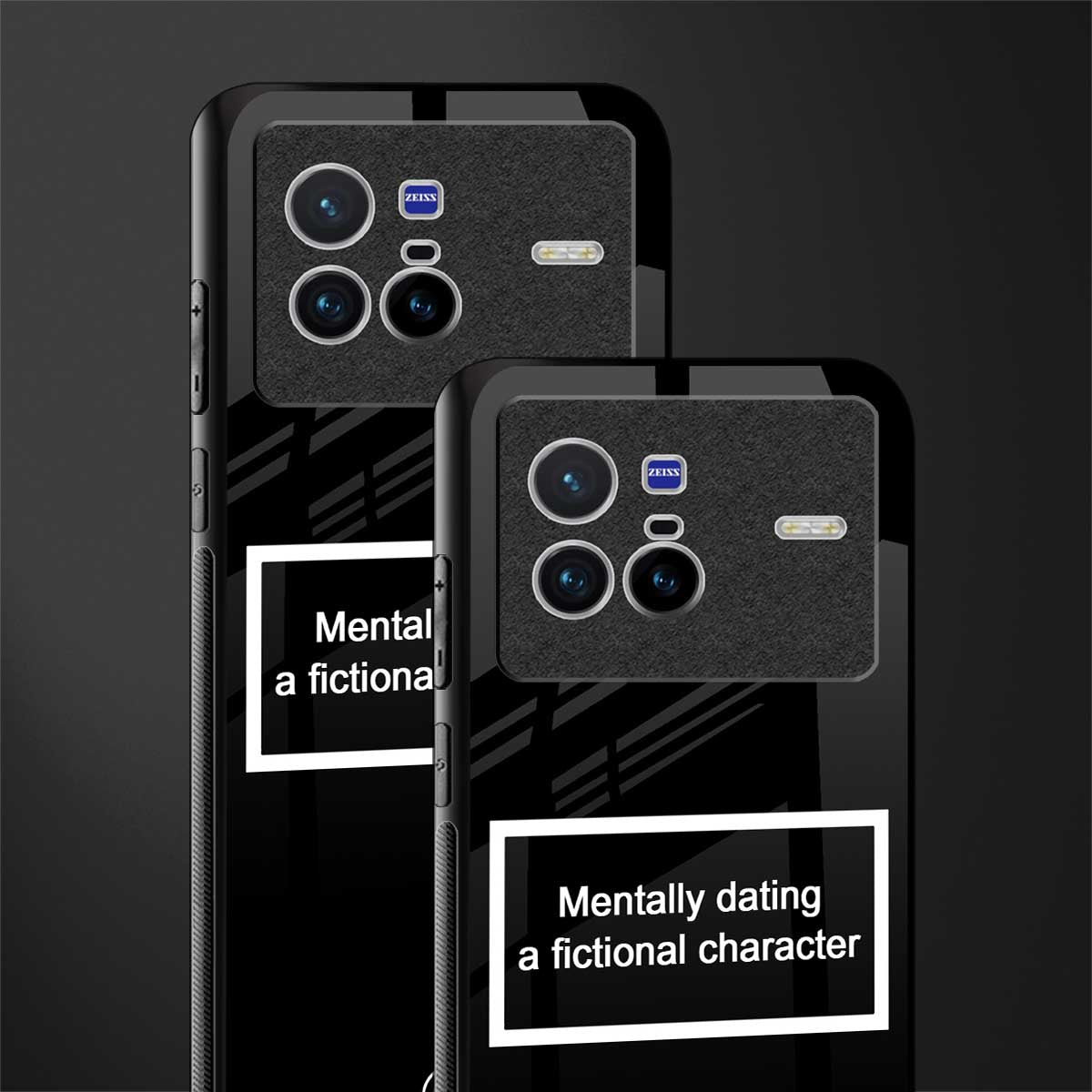 dating a fictional character black glass case for vivo x80 image-2