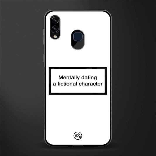 dating a fictional character white glass case for samsung galaxy a30 image