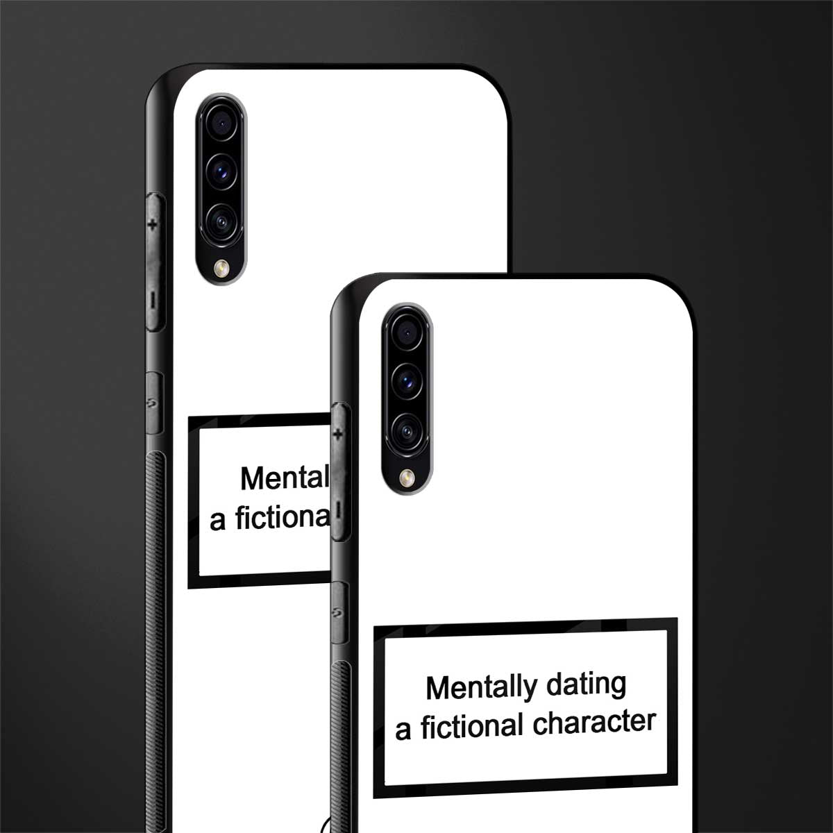 dating a fictional character white glass case for samsung galaxy a70 image-2