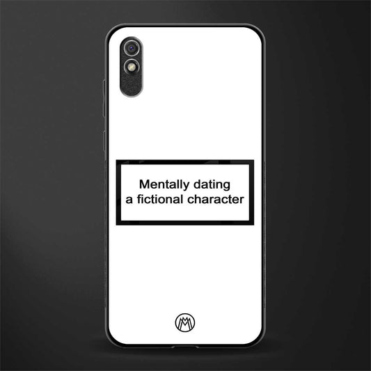 dating a fictional character white glass case for redmi 9a image