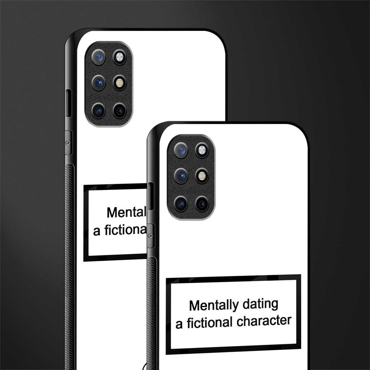 dating a fictional character white glass case for oneplus 8t image-2
