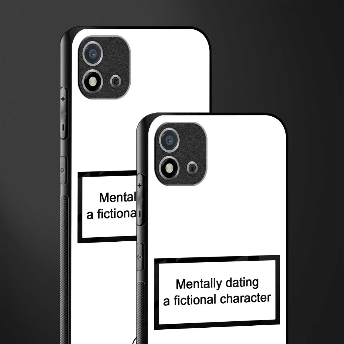 dating a fictional character white glass case for realme c20 image-2