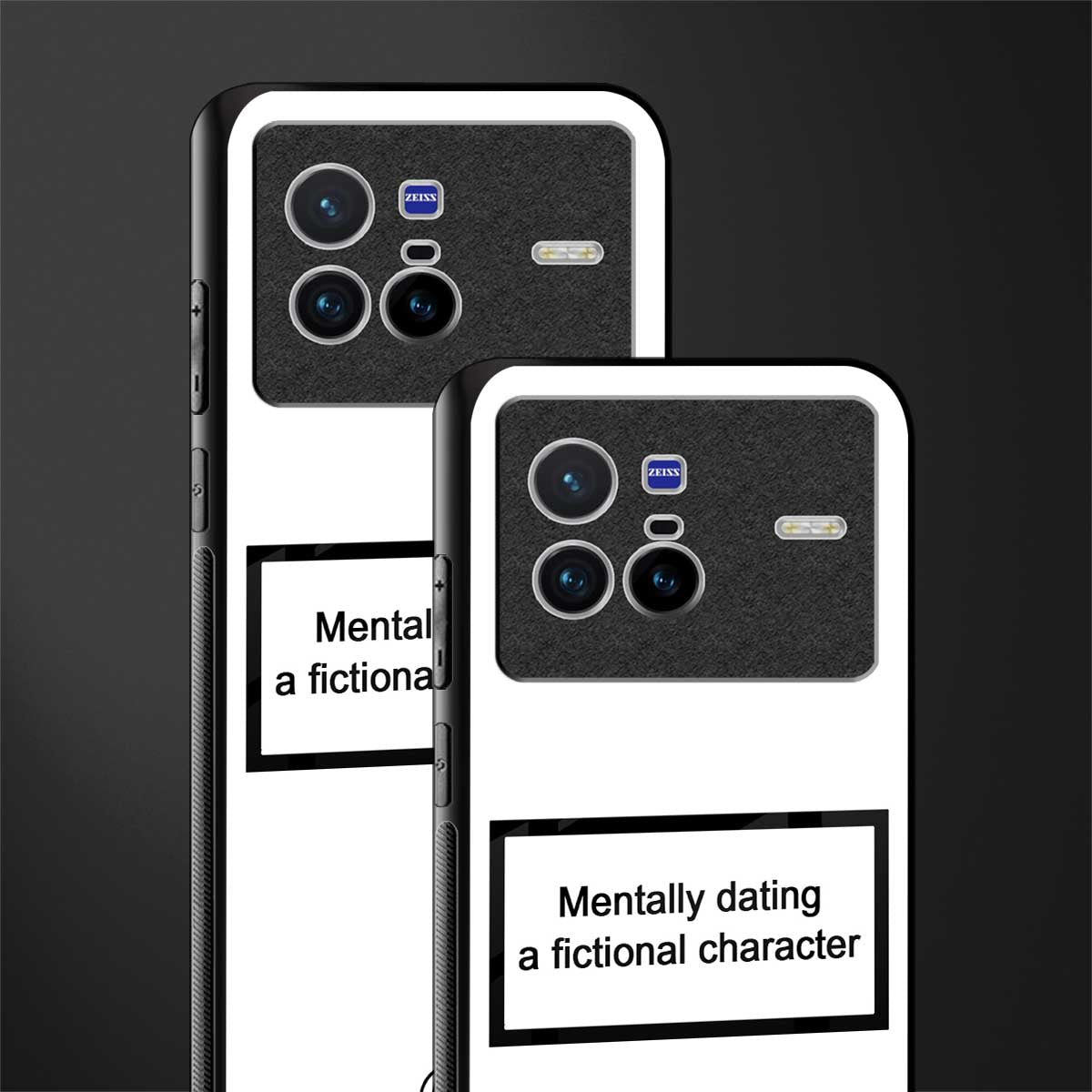 dating a fictional character white glass case for vivo x80 image-2