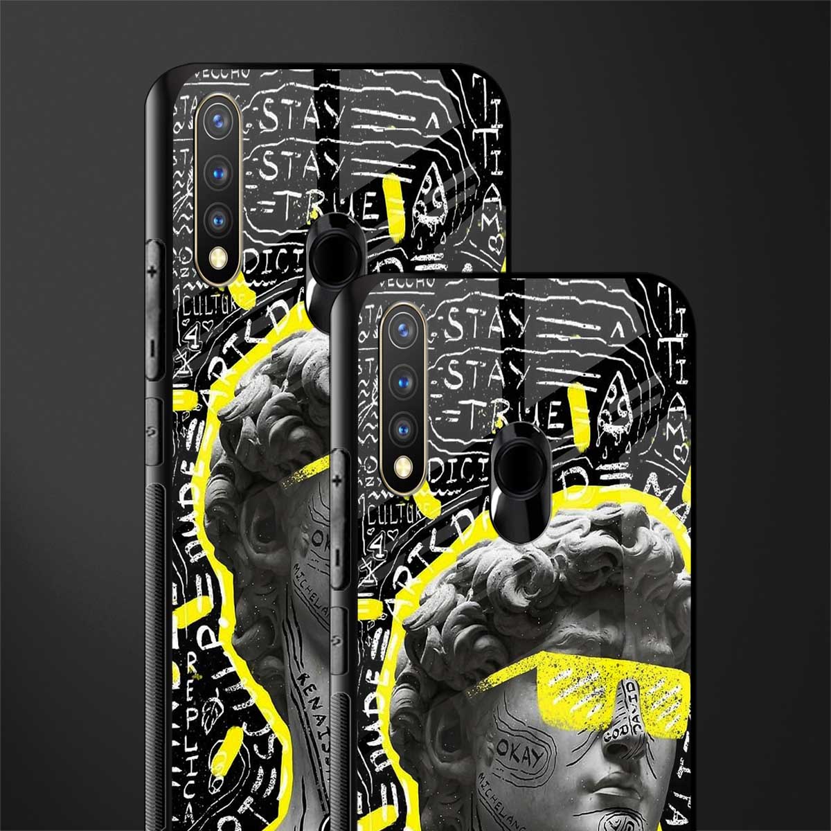david of michelangelo glass case for vivo u20 image-2