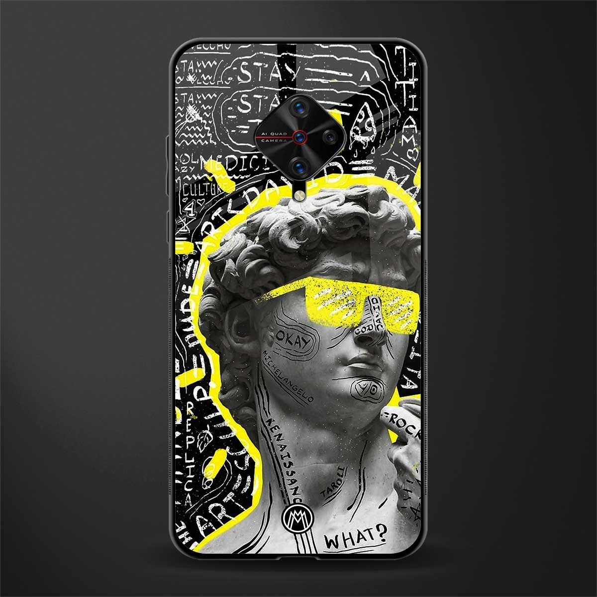 david of michelangelo glass case for vivo s1 pro image