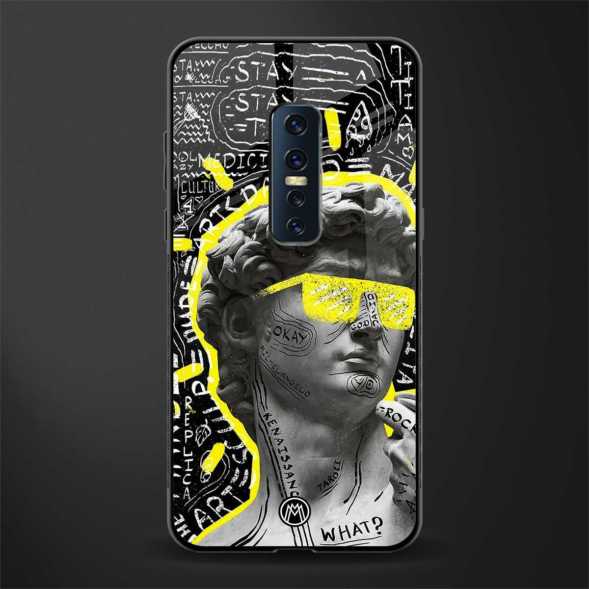 david of michelangelo glass case for vivo v17 pro image