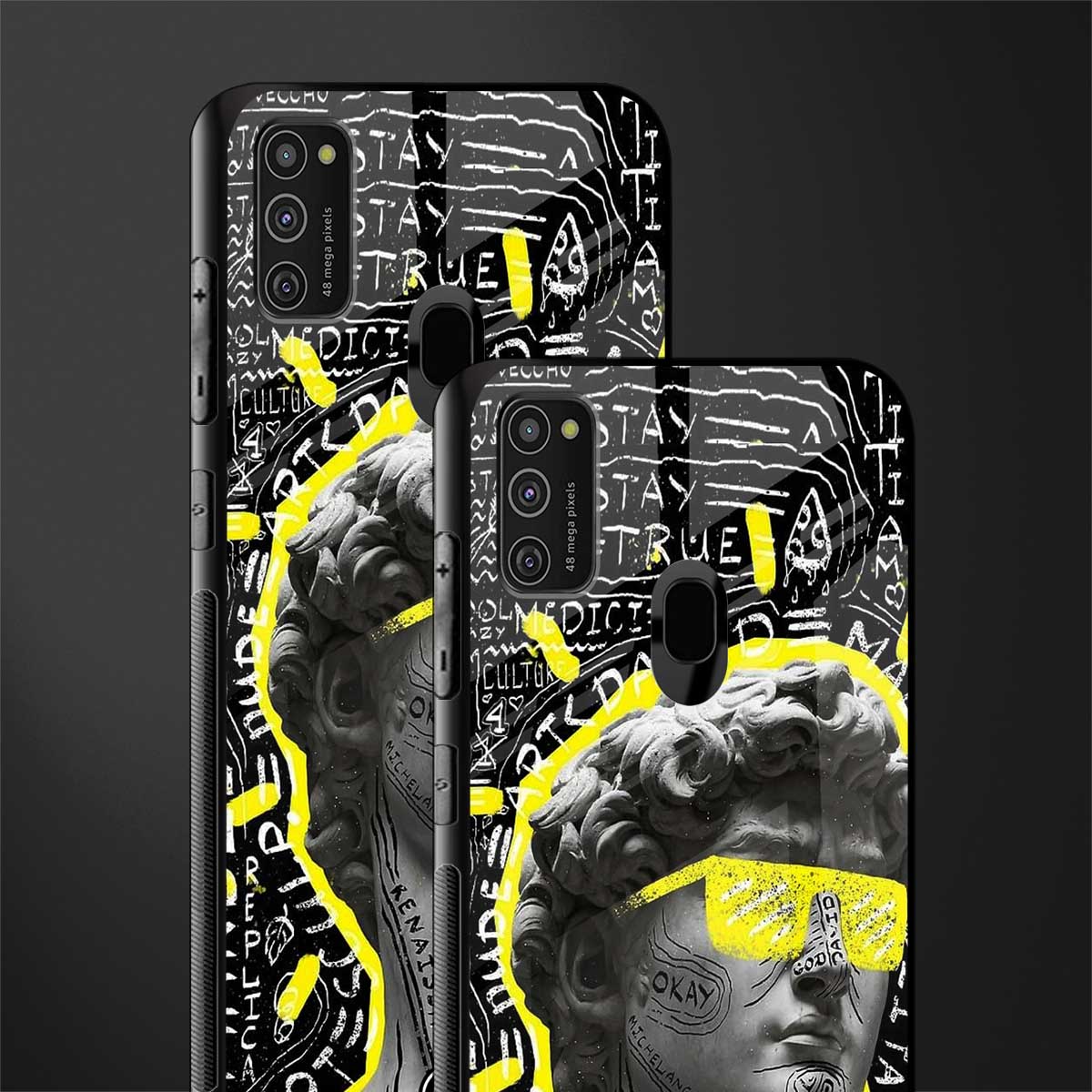 david of michelangelo glass case for samsung galaxy m21 image-2