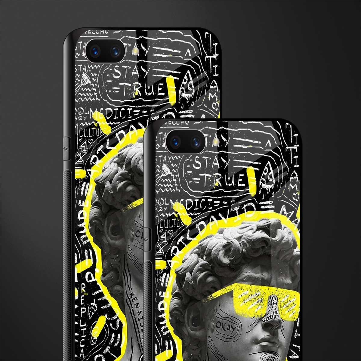 david of michelangelo glass case for realme c1 image-2