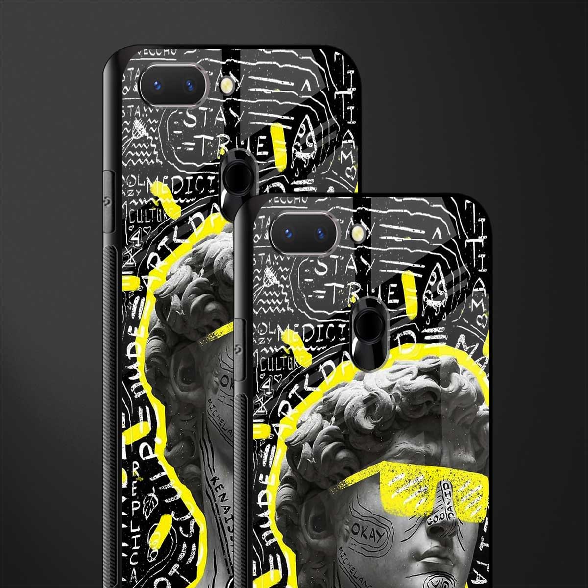 david of michelangelo glass case for oppo a5 image-2