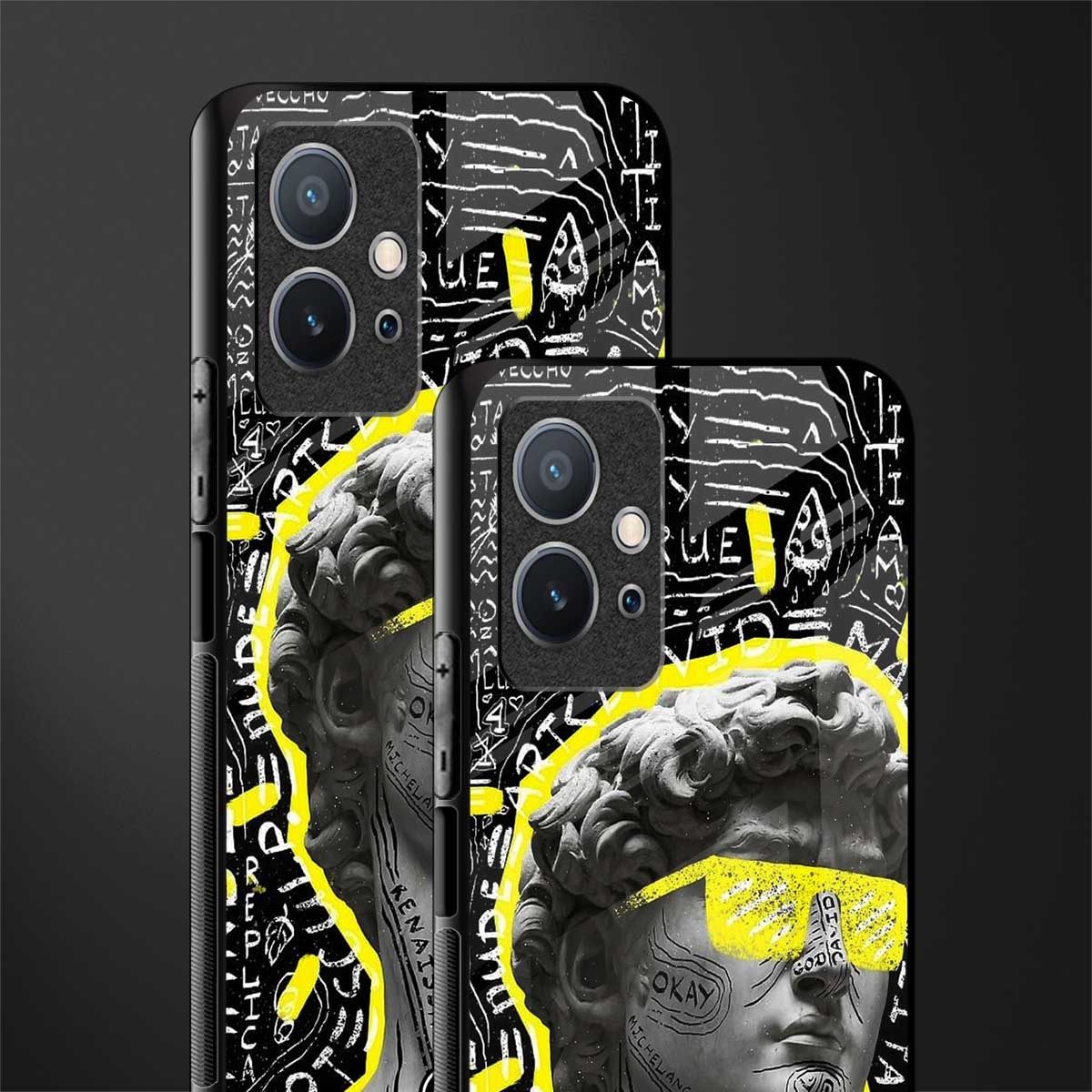 david of michelangelo glass case for vivo y75 5g image-2