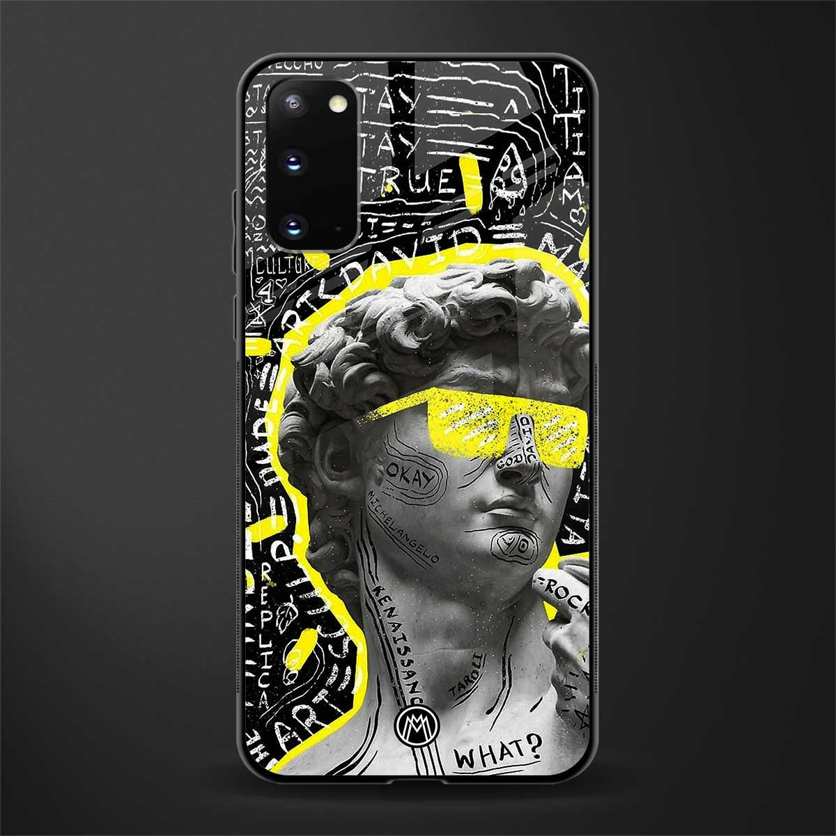 david of michelangelo glass case for samsung galaxy s20 image