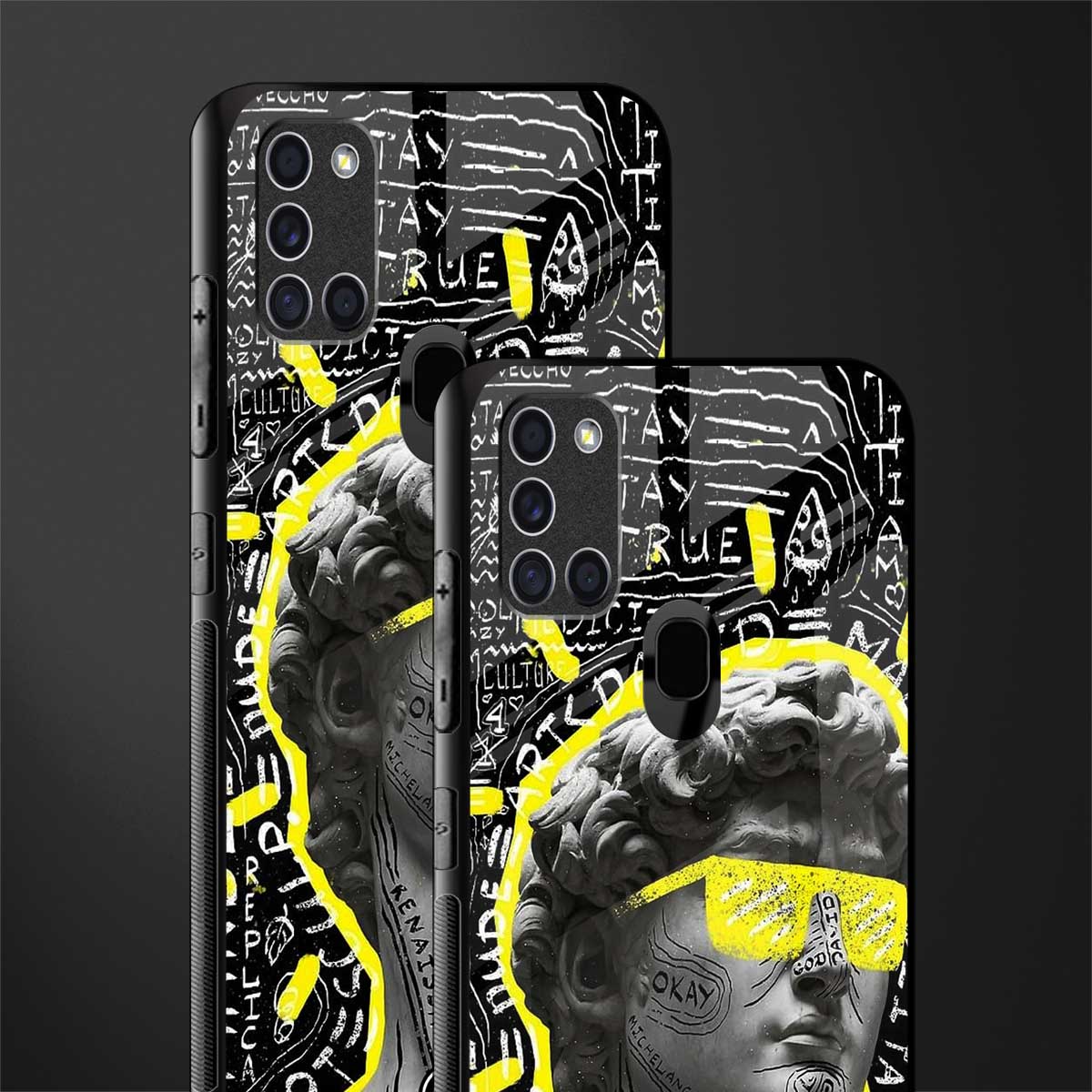 david of michelangelo glass case for samsung galaxy a21s image-2