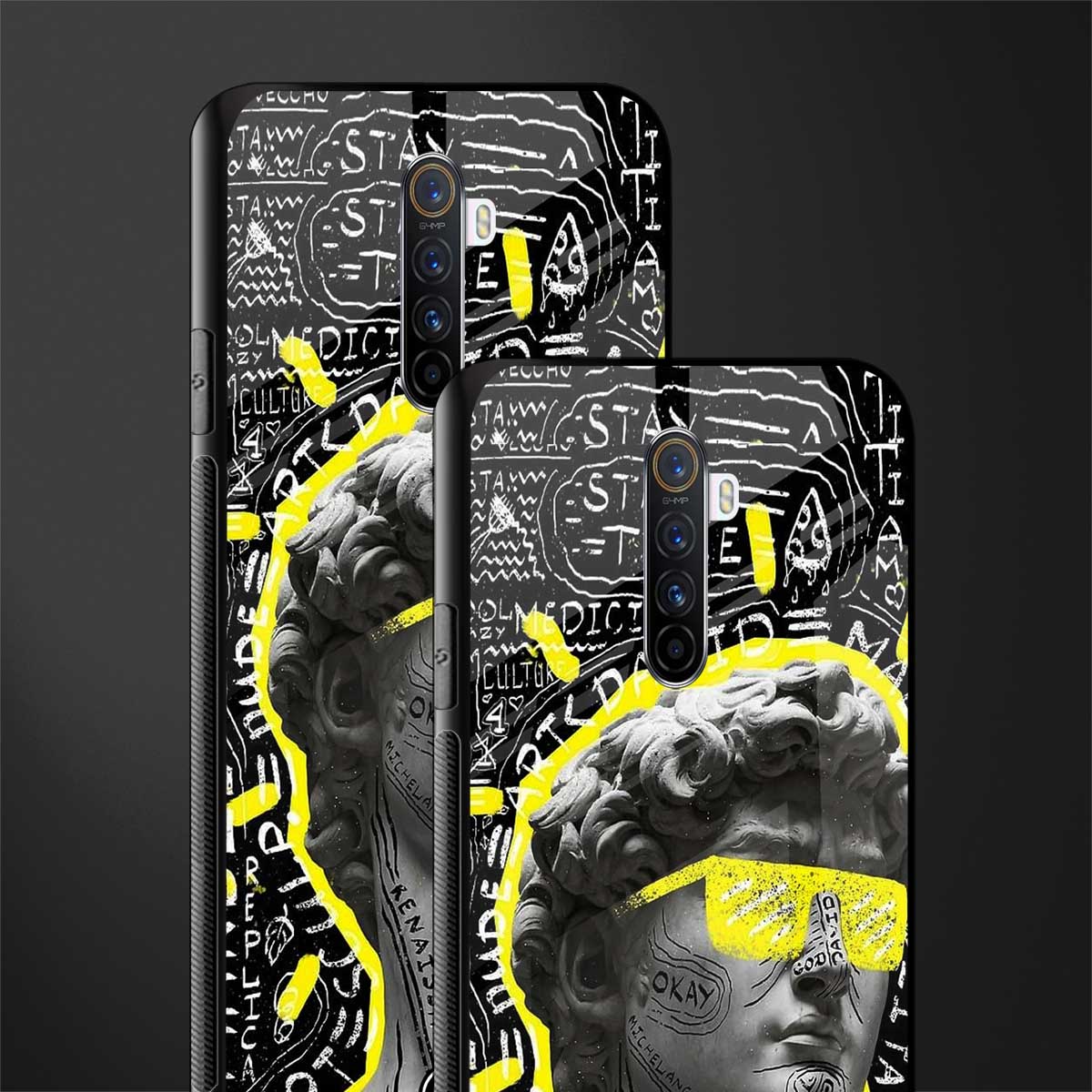 david of michelangelo glass case for realme x2 pro image-2