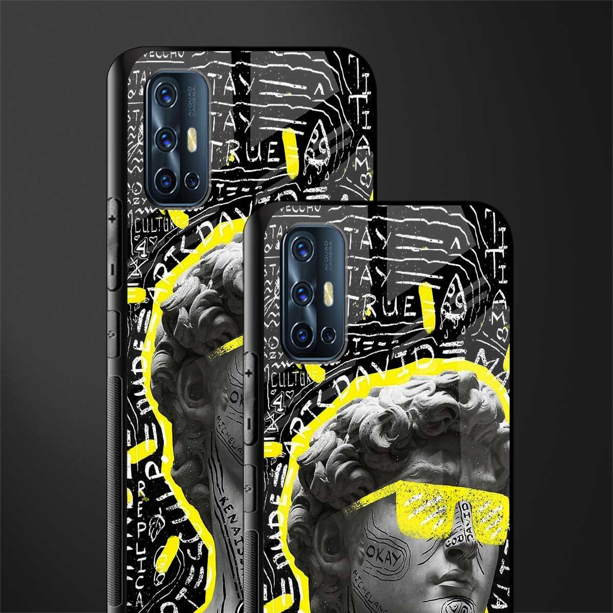 david of michelangelo glass case for vivo v17 image-2