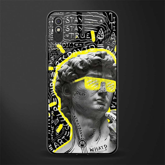 david of michelangelo glass case for redmi 9i image