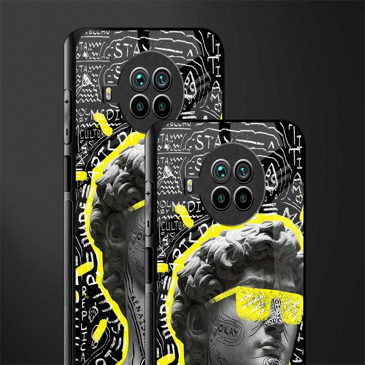david of michelangelo glass case for mi 10i image-2