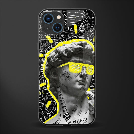 david of michelangelo glass case for iphone 13 image
