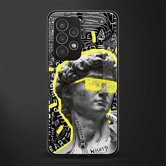 david of michelangelo back phone cover | glass case for samsung galaxy a23