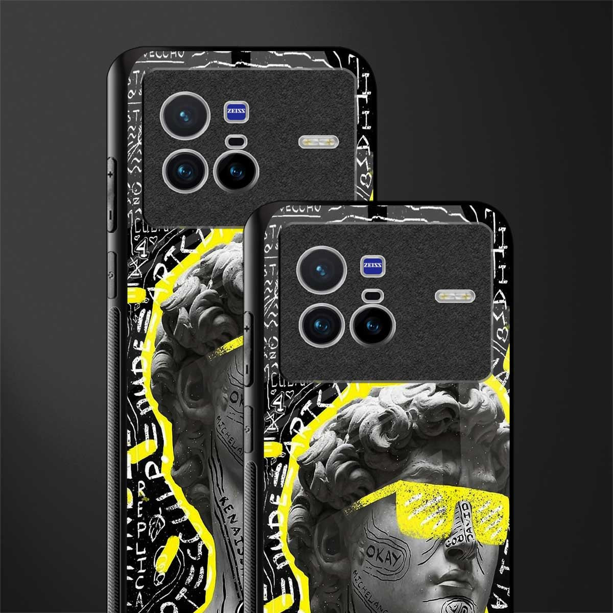 david of michelangelo glass case for vivo x80 image-2