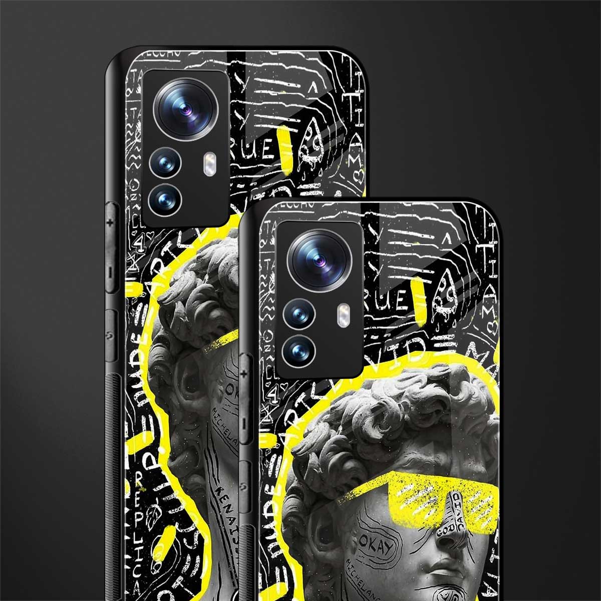 david of michelangelo back phone cover | glass case for xiaomi 12 pro