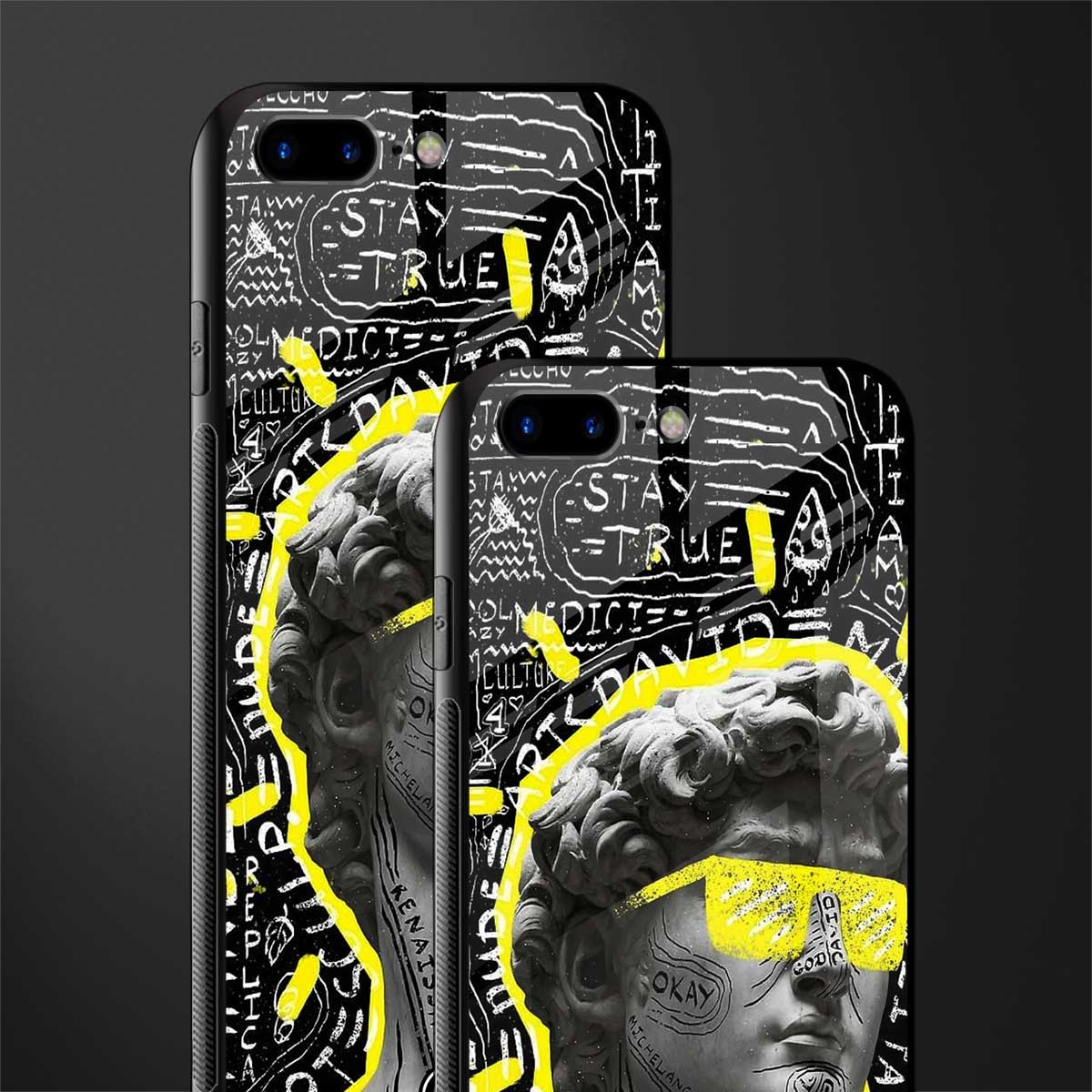 david of michelangelo glass case for iphone 7 plus image-2