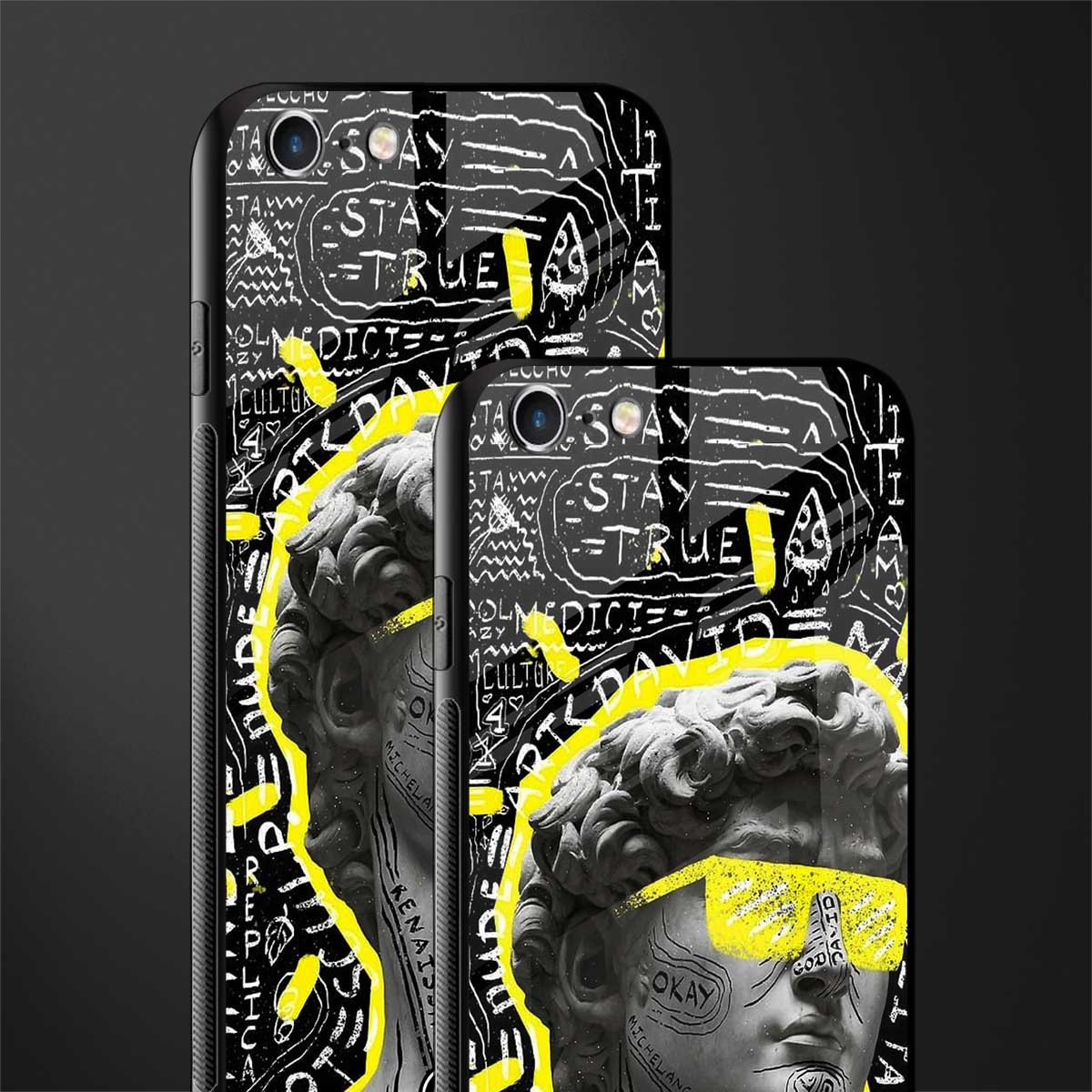 david of michelangelo glass case for iphone 6 image-2