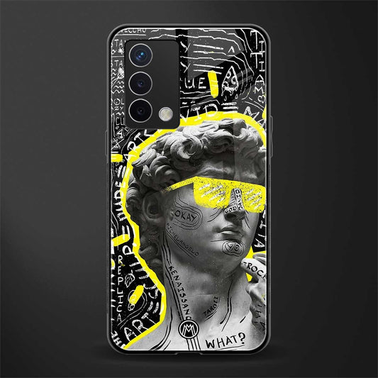 david of michelangelo back phone cover | glass case for oppo a74 4g